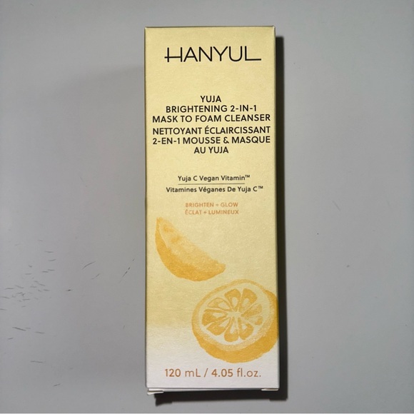 Hanyul yuja cleanser set NWT - Picture 2 of 4